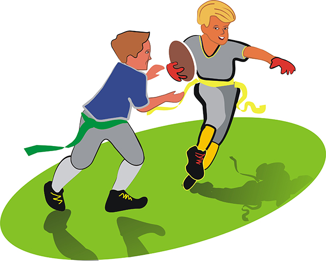 Flag Football Clipart Free download on ClipArtMag