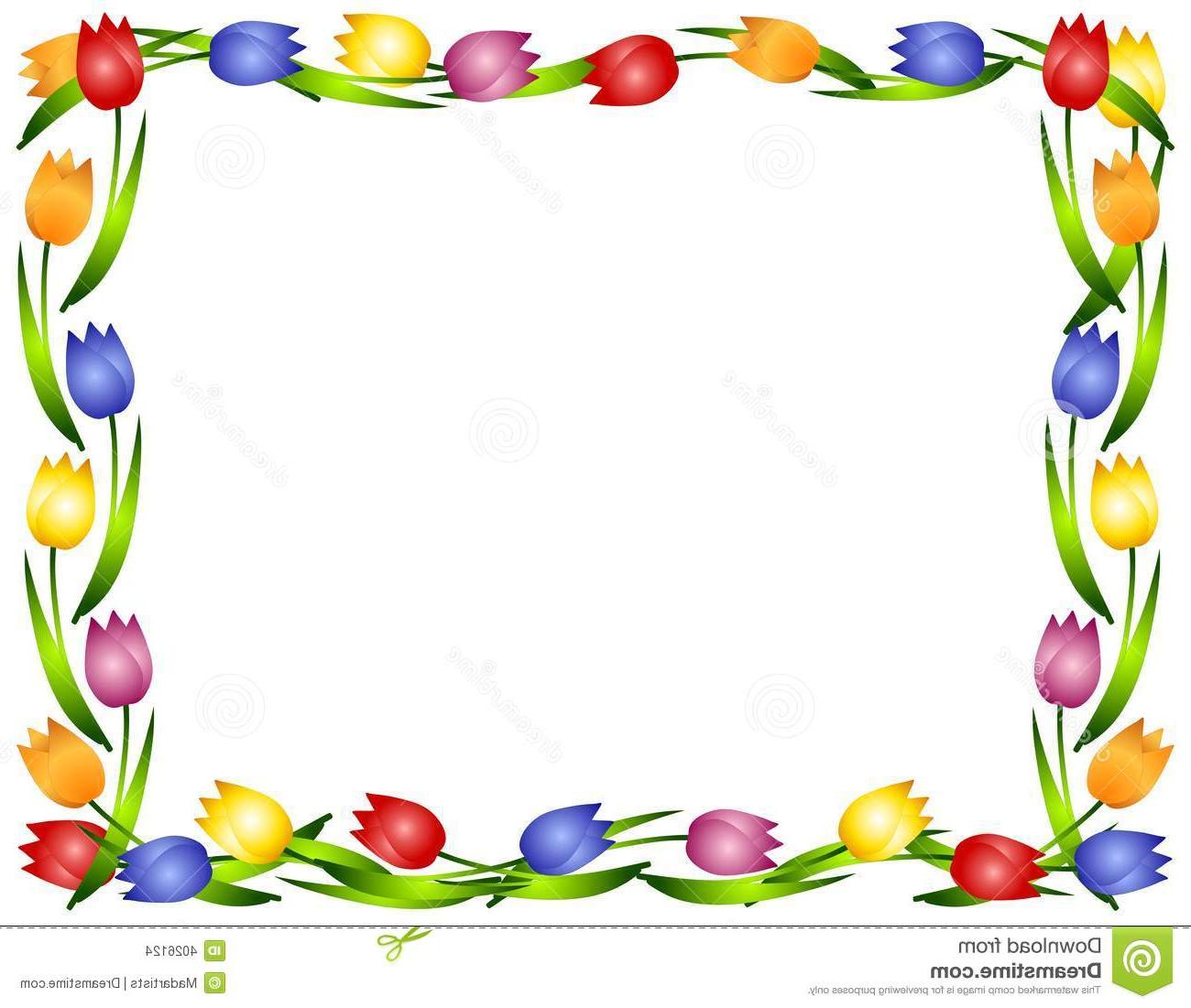 Floral Border Clipart Free download on ClipArtMag