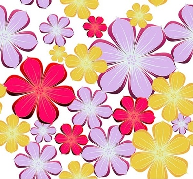 Flower Background Clipart | Free download on ClipArtMag