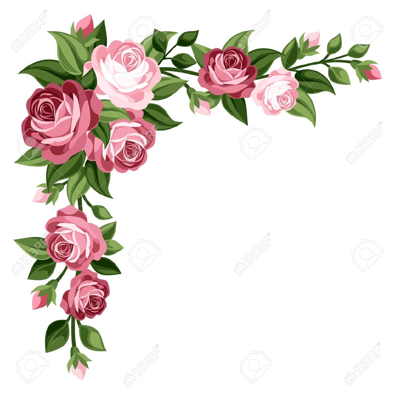 Flowers Borders Png Transparent Flowers Borders Png Images Pluspng