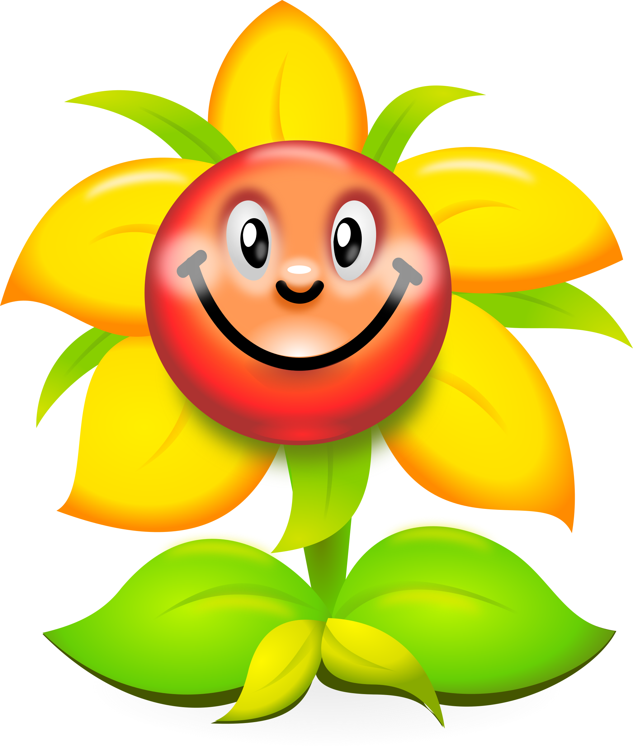 Flower Clipart Cartoon | Free download on ClipArtMag