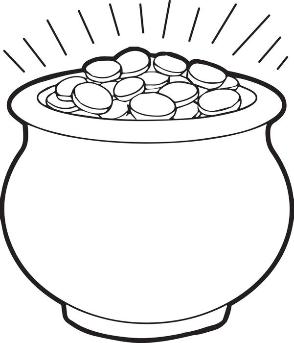 Flower Pot Clipart Black And White | Free download on ClipArtMag