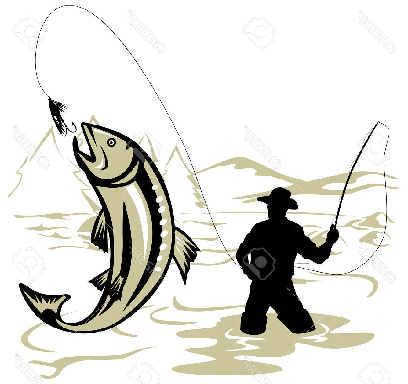 Fly Fishing Clipart Free download on ClipArtMag