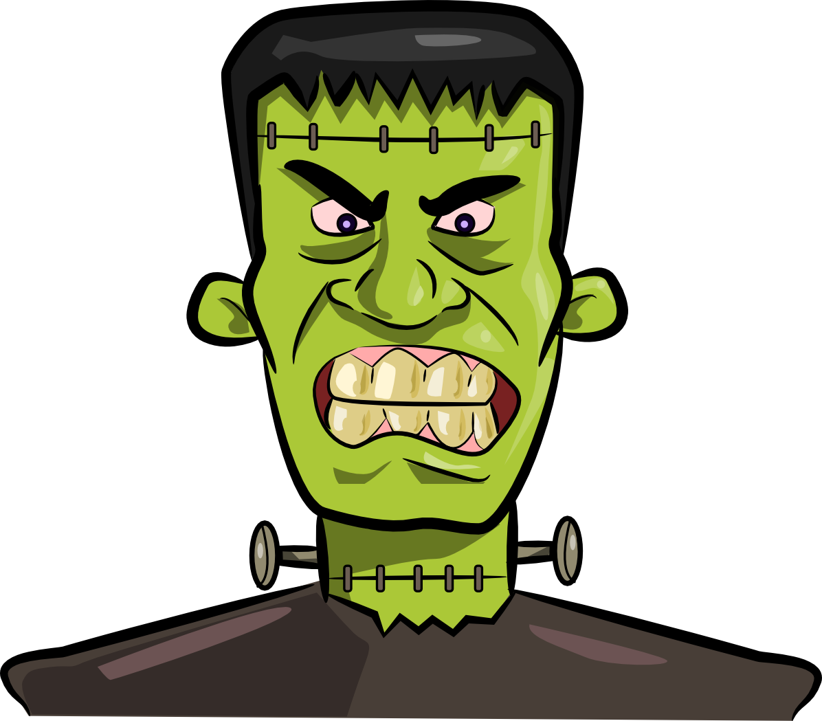 Frankenstein Cartoon Clipart Free download on ClipArtMag