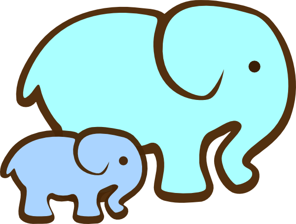 Free Baby Elephant Clip Art | Free download on ClipArtMag