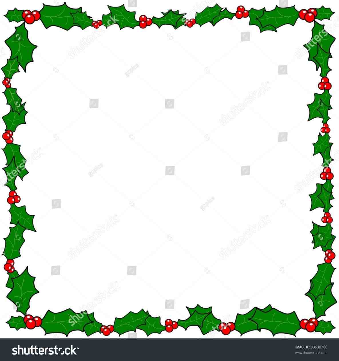 Free Christmas Border Templates Free download on ClipArtMag