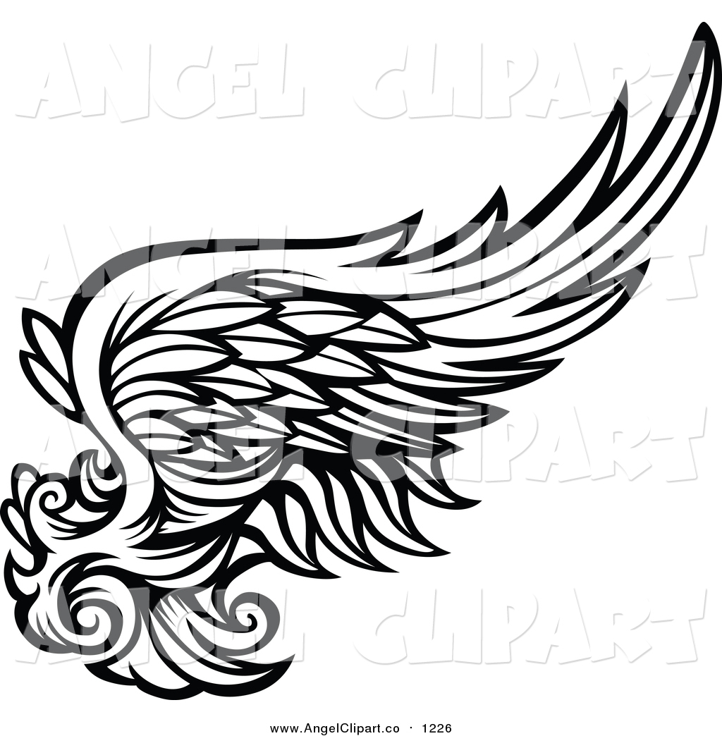 free to use downloadable images of delicate angel wings