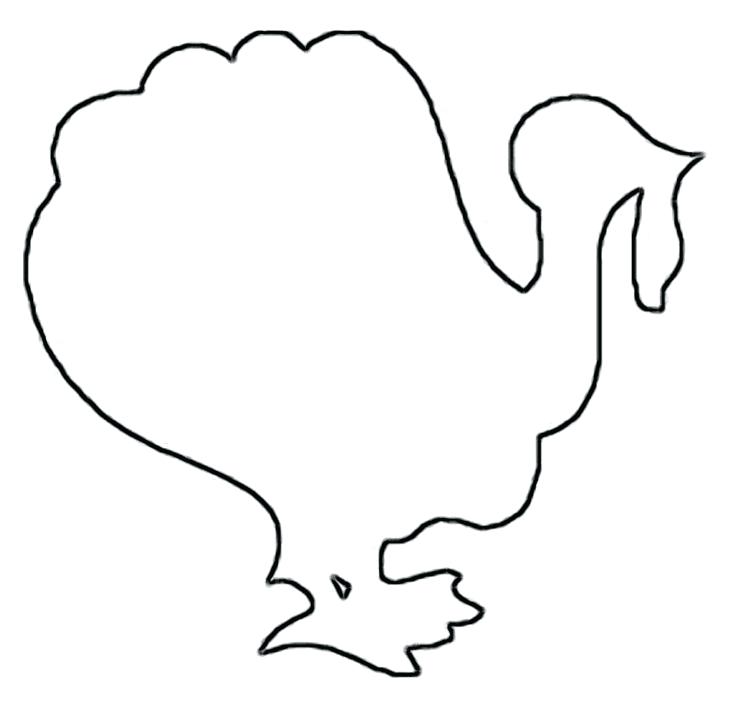 Free Turkey Clipart Black And White | Free download on ClipArtMag