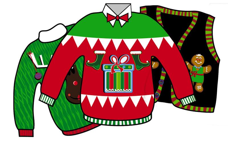 Printable Ugly Sweater Clipart Printable Word Searches