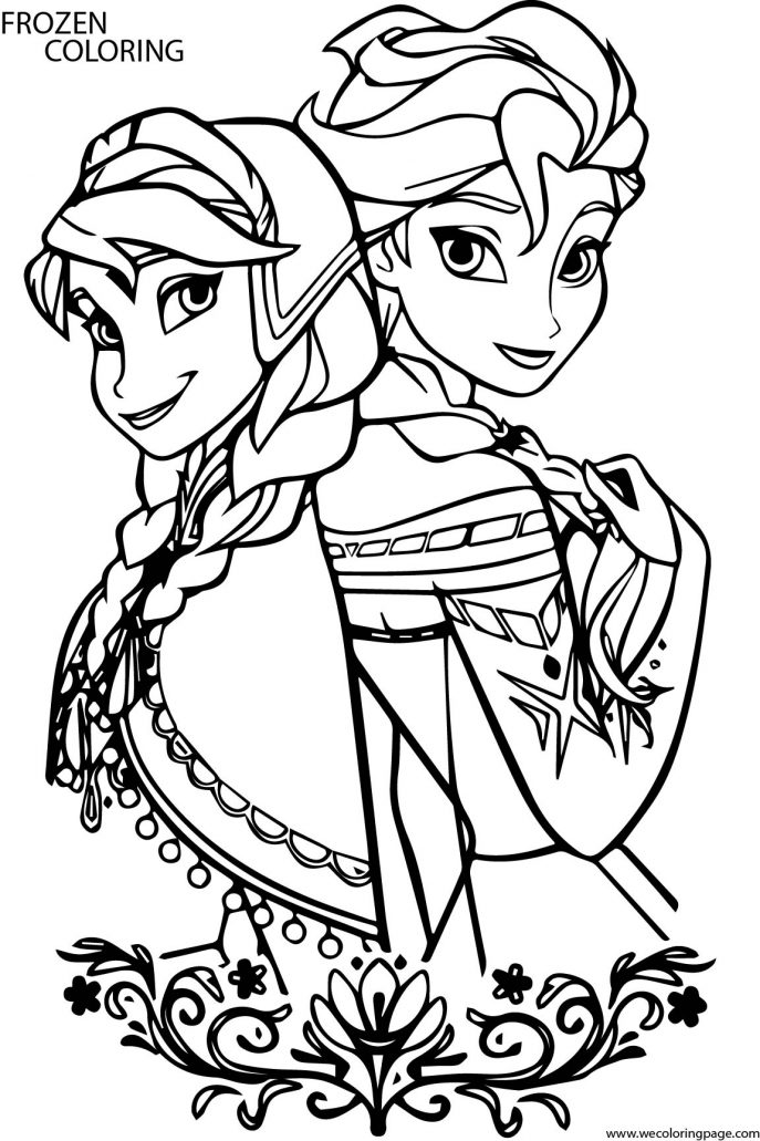 Frozen Coloring Pages | Free download on ClipArtMag