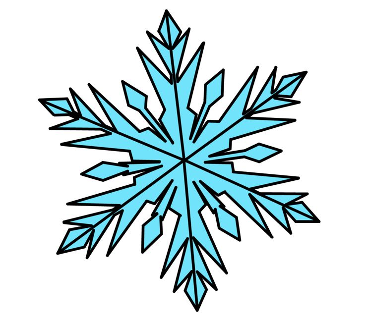 Frozen Snowflakes Free download on ClipArtMag