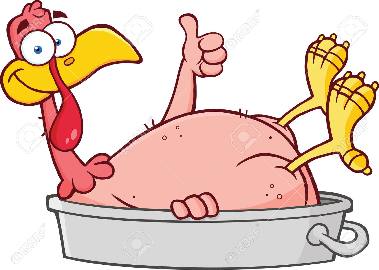 Funny Cartoon Turkeys Clipart | Free download on ClipArtMag