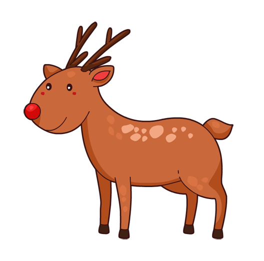 Funny Reindeer Cliparts | Free download on ClipArtMag