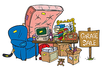 Garage Sale Cartoon | Free download on ClipArtMag