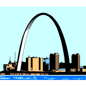 Gateway Arch Clipart | Free download on ClipArtMag