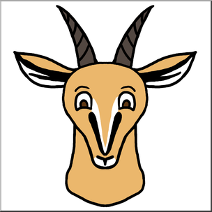 Gazelle Clipart | Free download on ClipArtMag