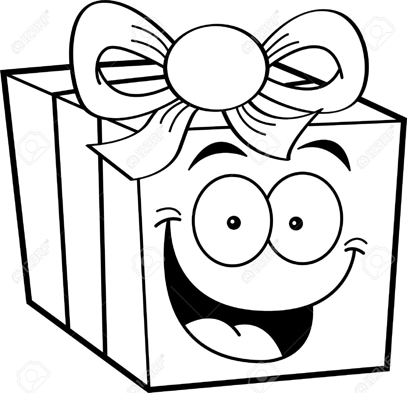 Gifts Clipart Black And White Free download on ClipArtMag