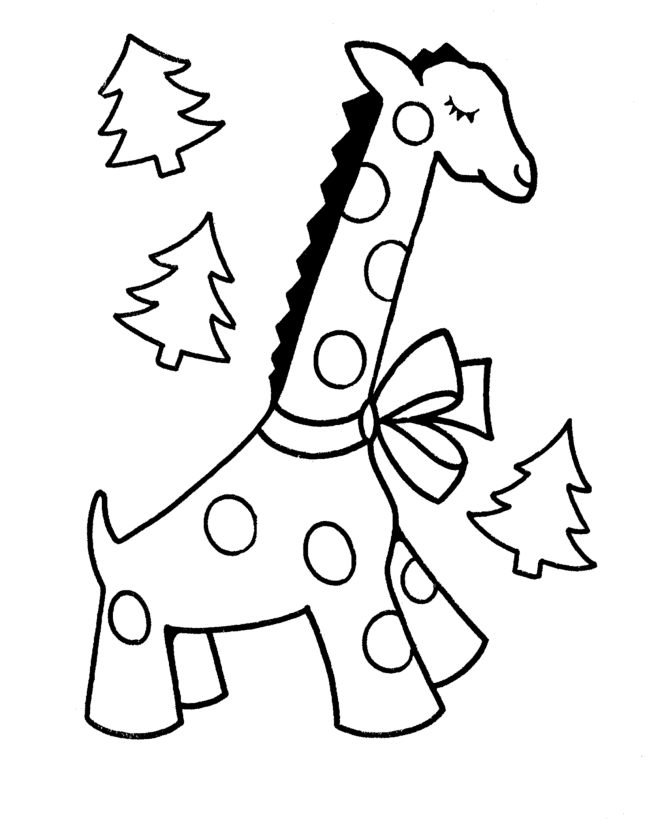Giraffe Coloring Pages | Free download on ClipArtMag