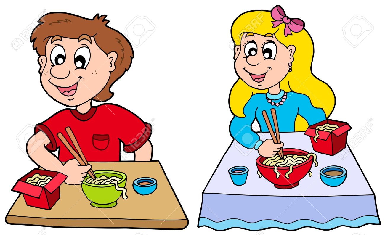 Girl Eating Clipart | Free download on ClipArtMag