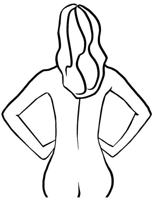 Girl Face Outline | Free download on ClipArtMag