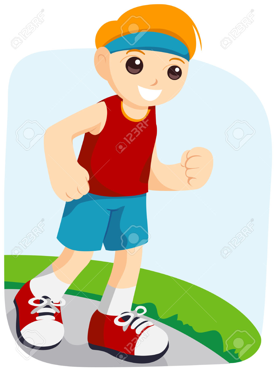 Girl Jogging Clipart | Free download on ClipArtMag