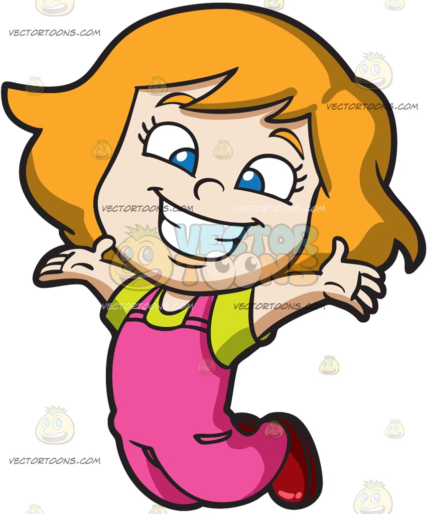 Girl Jumping Clipart Free download on ClipArtMag