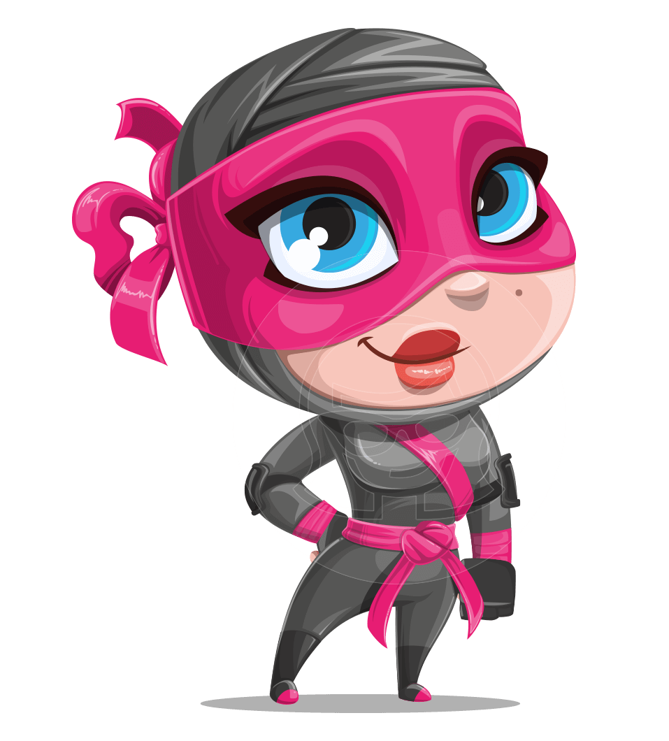 Girl Ninja Clipart | Free download on ClipArtMag