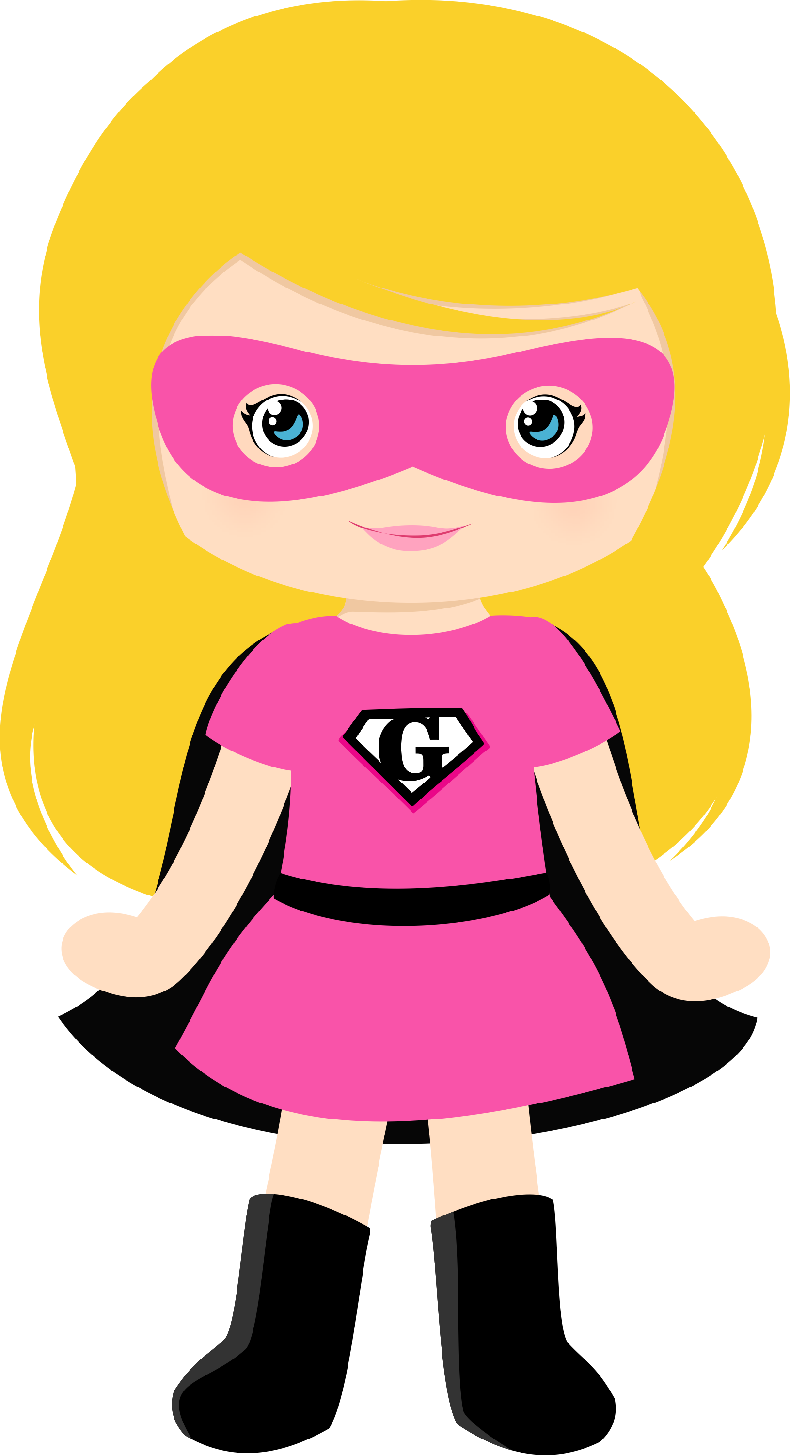 Girl Superheroes Clipart Free Download On Clipartmag