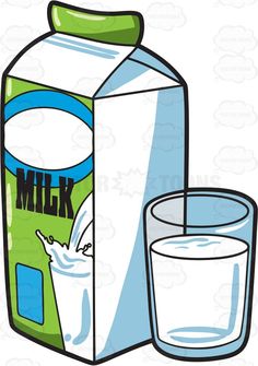 Glass Of Milk Clipart 