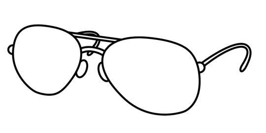 Glasses Drawing | Free download on ClipArtMag