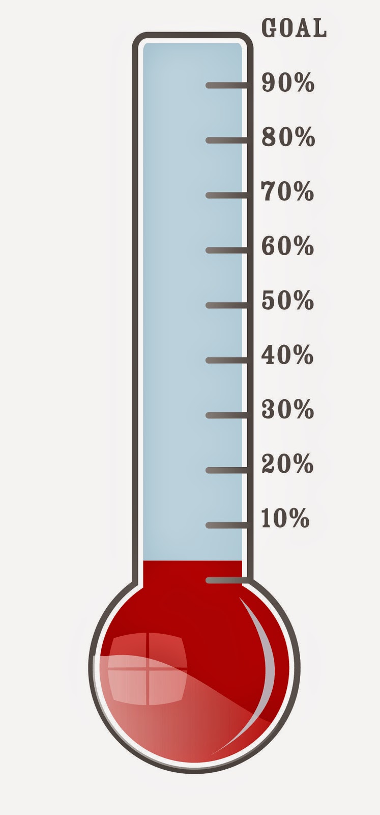 Goal Thermometer Template Free Download On ClipArtMag