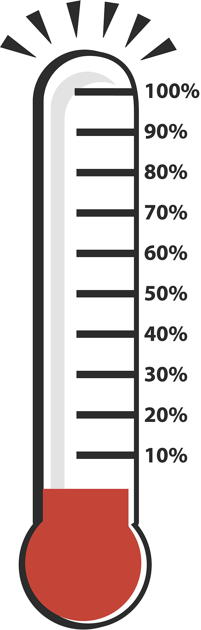 Goal Thermometer Template Free Download On ClipArtMag