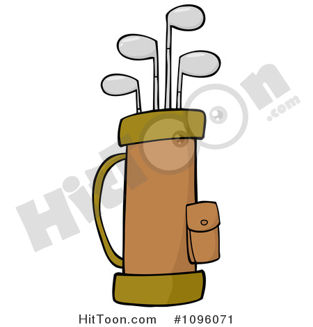 Golf Bag Clipart 