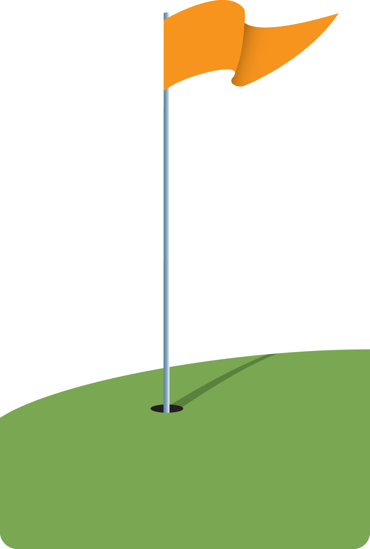 Golf Flag Clipart Free download on ClipArtMag