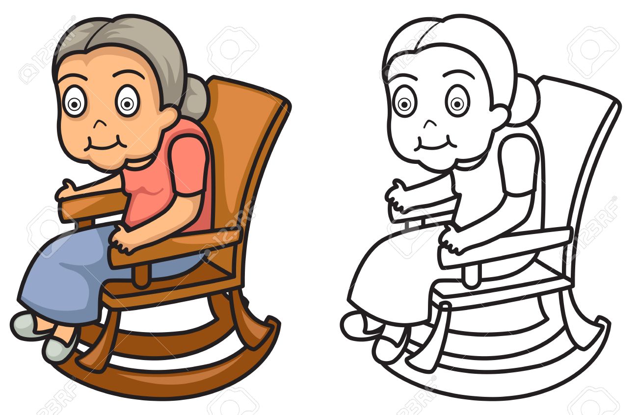 Grandmother Clipart Black And White Free download on ClipArtMag