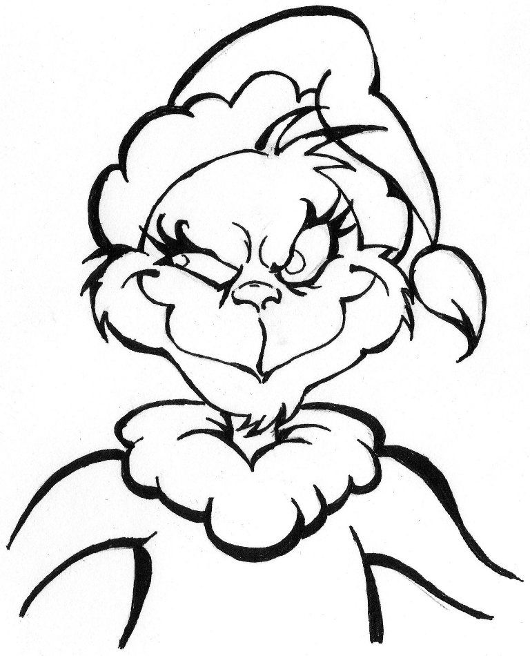 Grinch Coloring Pages | Free download on ClipArtMag