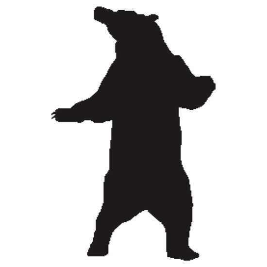 Grizzly Bear Silhouettes | Free download best Grizzly Bear Silhouettes