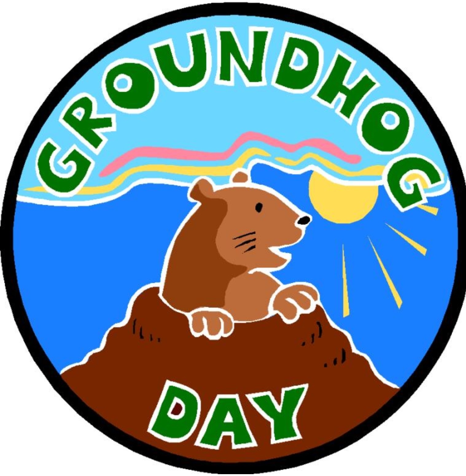 Groundhog Day Clipart Free download on ClipArtMag