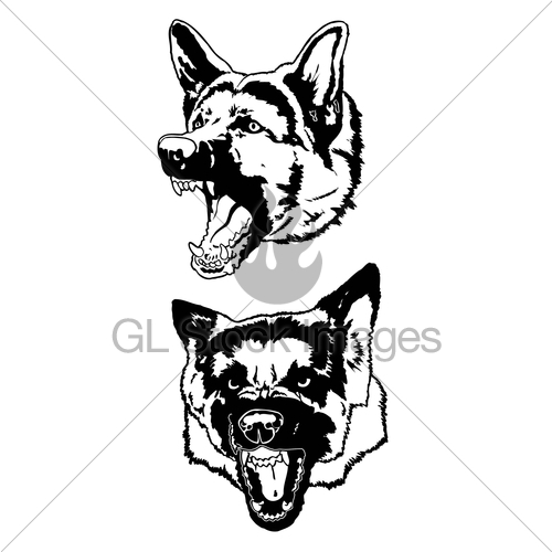 Growling Dog Clipart | Free download on ClipArtMag