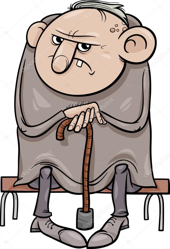 Grumpy Old Man Clipart | Free download on ClipArtMag