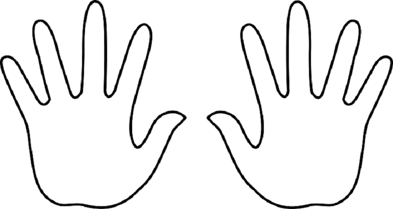 handprint template