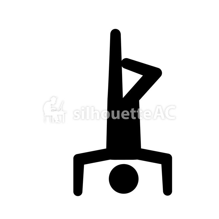 Handstand Silhouette Free Download On Clipartmag