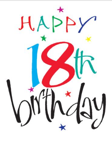 Happy 18 Birthday Pictures | Free download on ClipArtMag