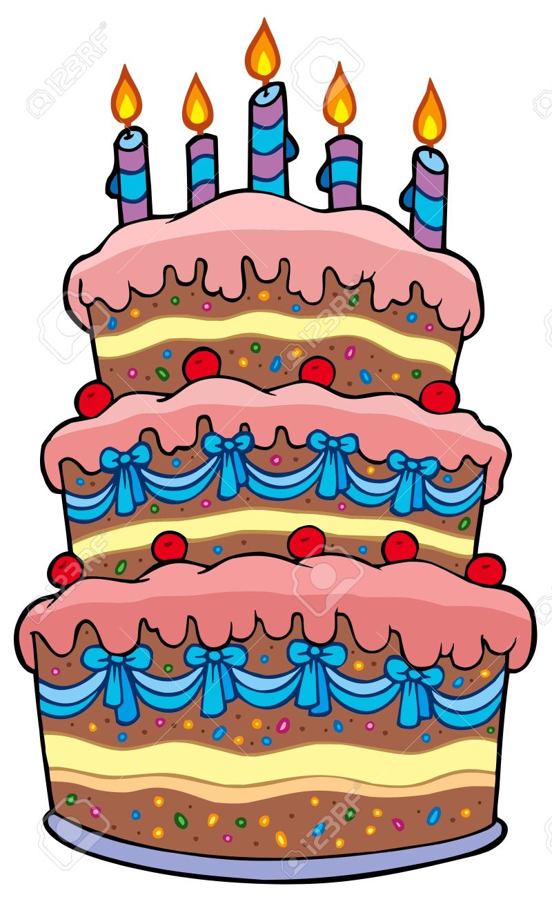 Happy Birthday Cake Clipart | Free download on ClipArtMag