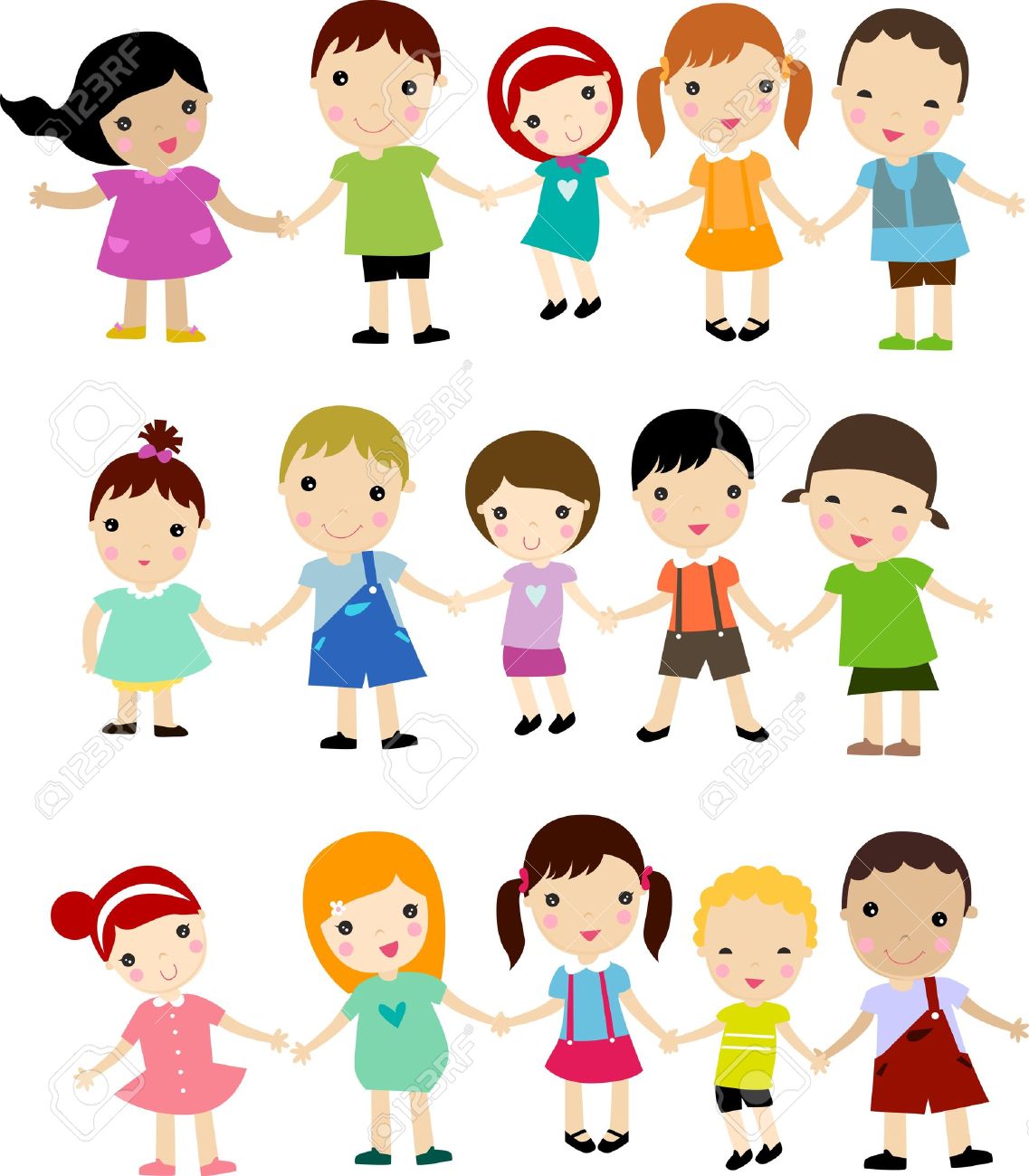Happy Children Clipart | Free download on ClipArtMag