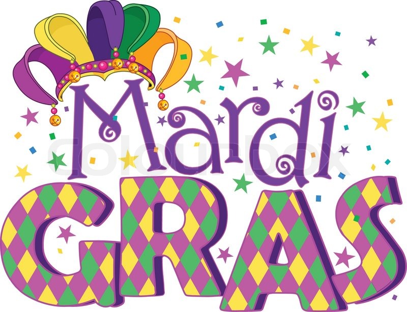 happy mardi gras clipart