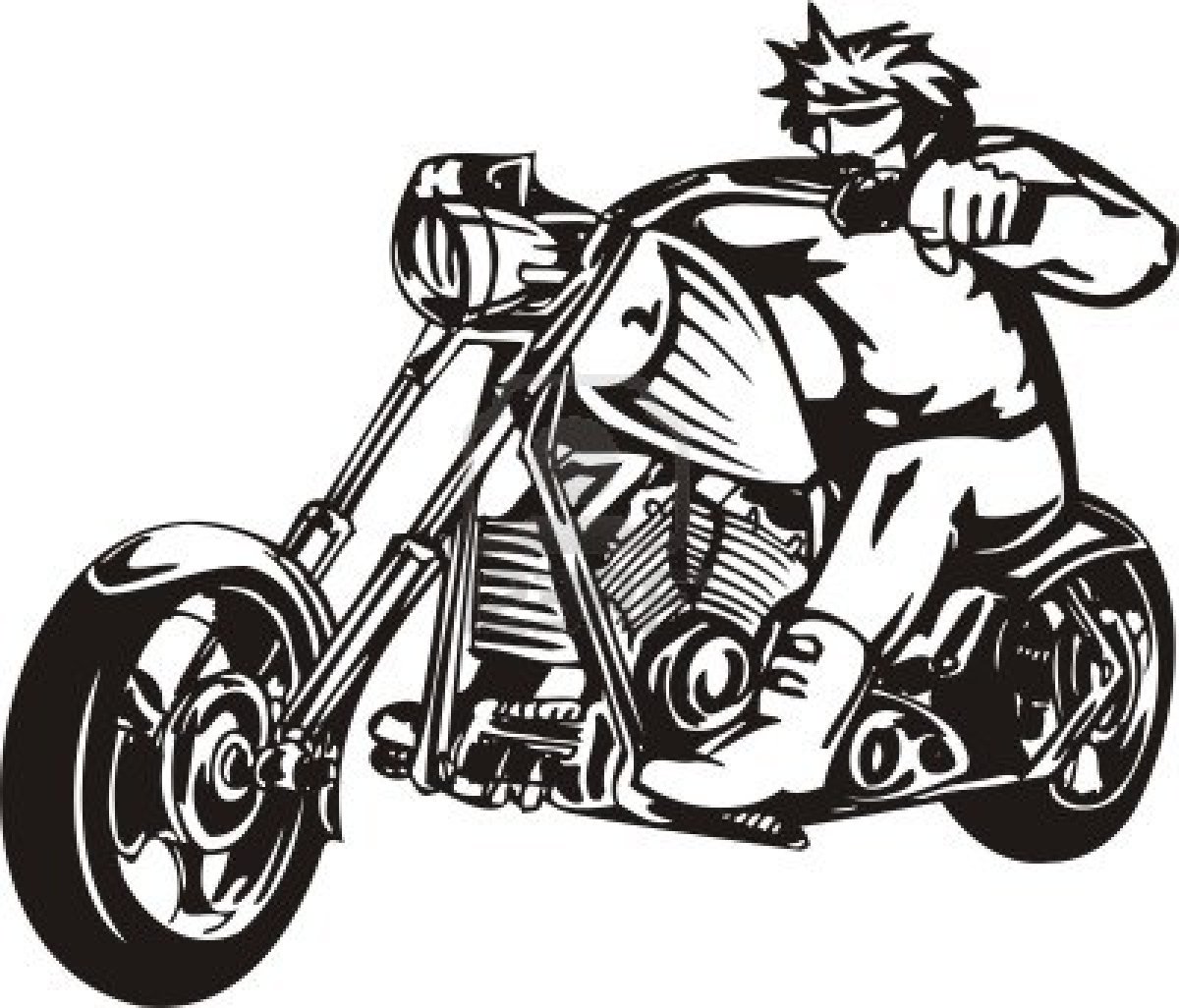Printable Motorcycle Stencils Printable Word Searches