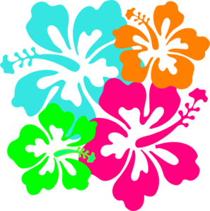 Hawaiian Flower Outline Free Download On Clipartmag