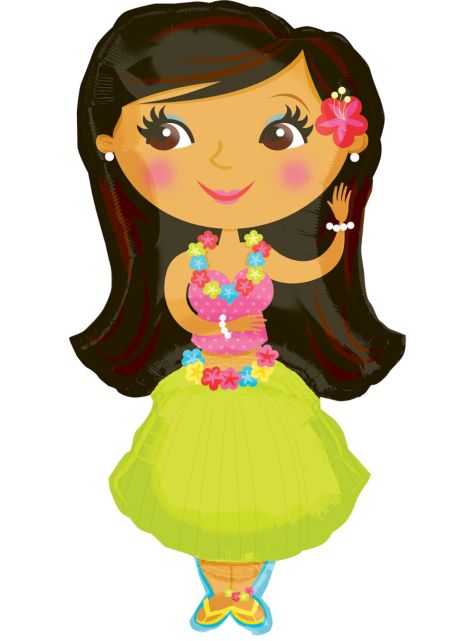 Hawaiian Girl Clipart  Free download on ClipArtMag