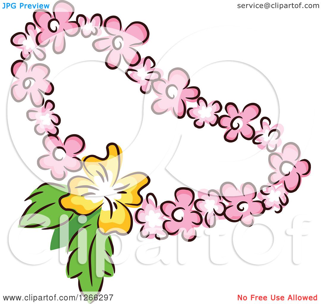 Hawaiian Lei Clipart | Free download on ClipArtMag